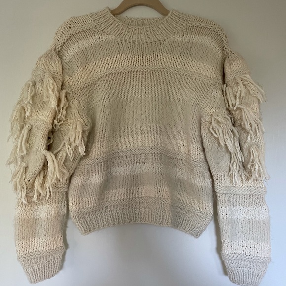Ulla Johnson Sweaters - Ulla Johnson Delma Fringe Sweater